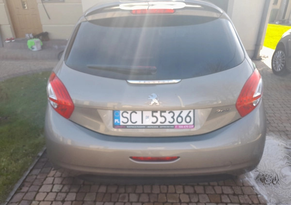 Peugeot 208 cena 24000 przebieg: 128000, rok produkcji 2012 z Kielce małe 56